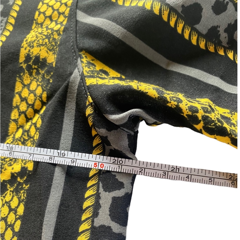 Vintage Single Stitch Patterned Button Up - image 6